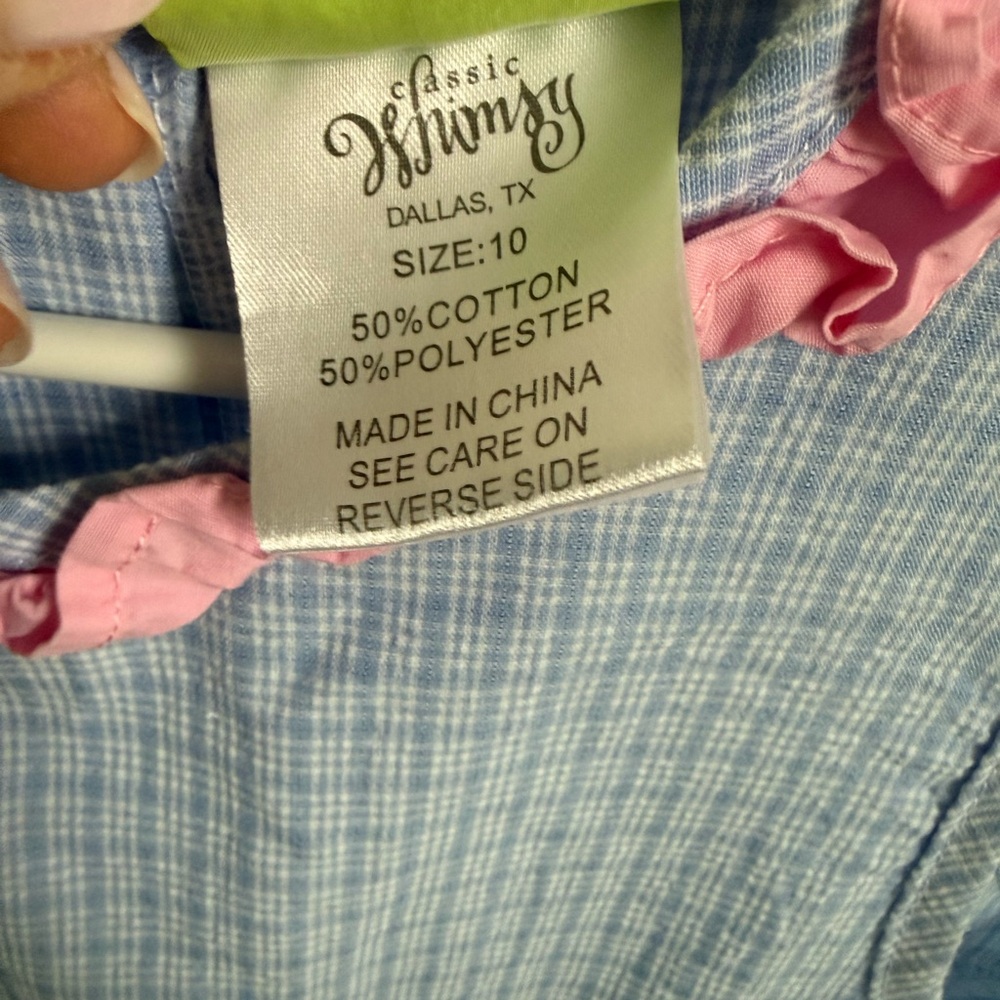 Classic Whimsy Girl’s Dress - Picture 3 of 5